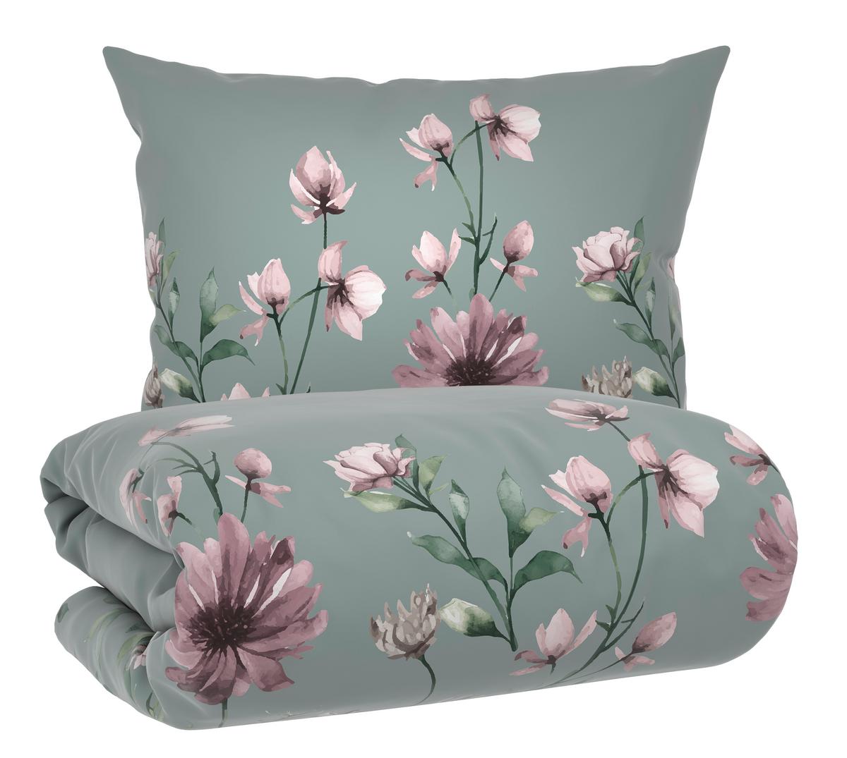 POVLEČENÍ WIESE - šedá, Konvenční, textil (140/200cm) - Mömax