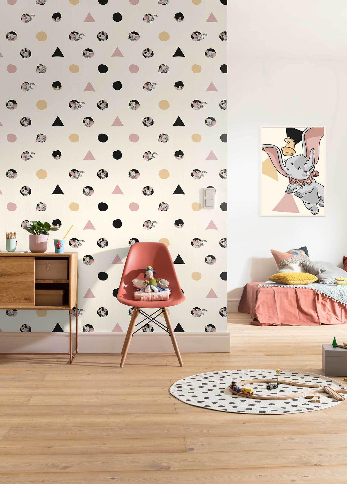 Fototapete Dumbo - Multicolor, Trend, Textil (200/280cm)