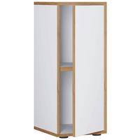 Aktenschrank Salia Weiß, Honigeiche B: 30 Cm - Honigeiche/Weiß, Design, Holzwerkstoff (30/74/33cm) - MID.YOU