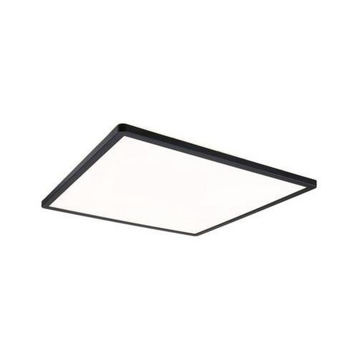 LED-Paneel L: 42 cm dimmbar - Schwarz, Basics, Kunststoff (42/42cm) - Paulmann