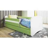 Kinder-/Juniorbett Babydreams Inkl. Matratze 80x160 - Birkefarben/Weiß, MODERN, Holz/Holzwerkstoff (80/160cm) - MID.YOU