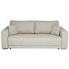 Schlafsofa Berna - Chromfarben/Beige, Design, Textil (238/77/108cm) - P & B
