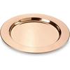 Platzteller Edelstahl Kupferfarben ca. 33 cm - Kupferfarben, Basics, Metall (33cm) - Echtwerk