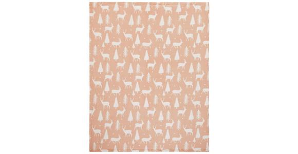 Kuscheldecke Zoey - Beige, ROMANTIK / LANDHAUS, Textil (150/200cm) - James Wood