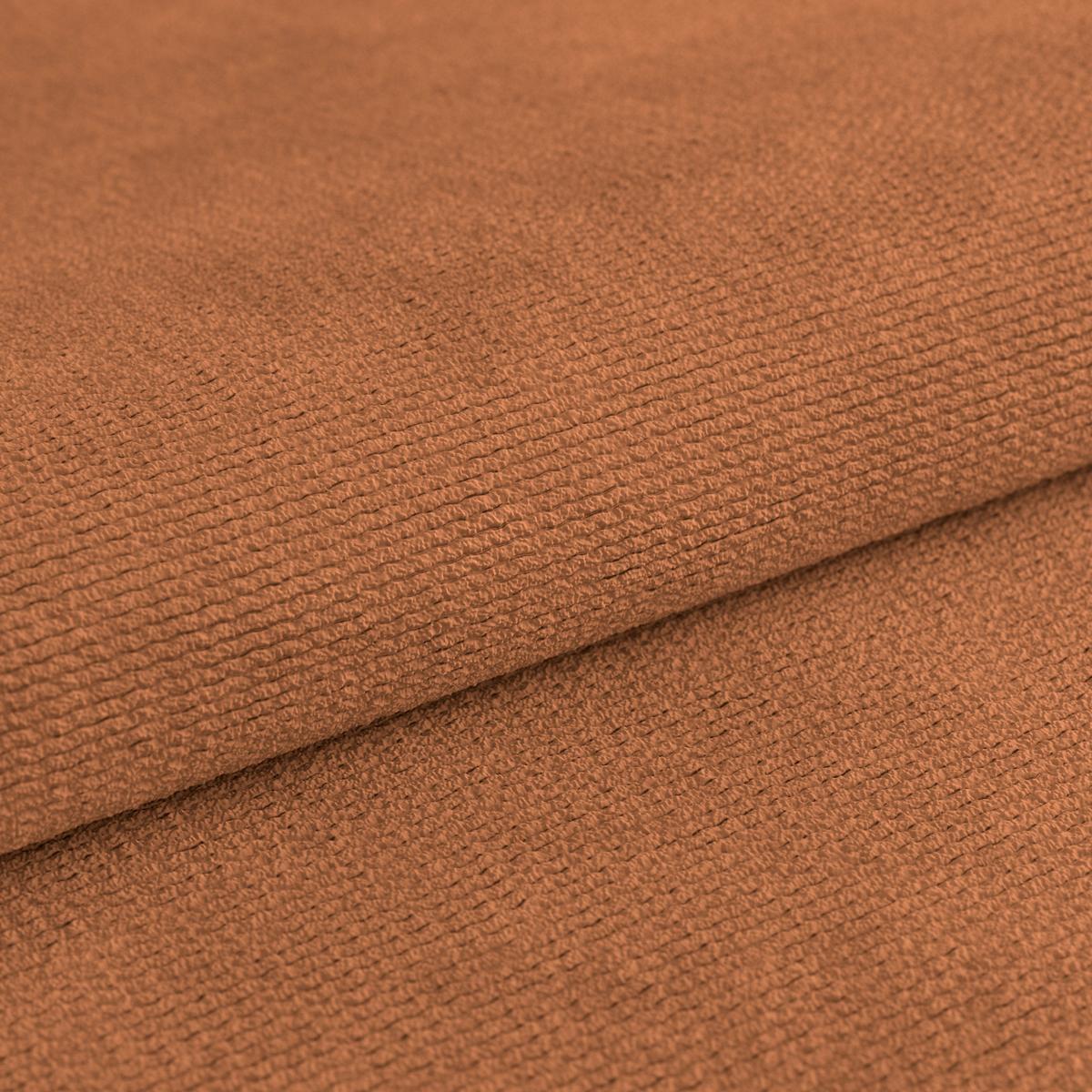 Ecksofa mit Schlaffunktion & Bettkasten Volf Rostfarben - Rostfarben/Schwarz, Trend, Kunststoff/Textil (203/261cm)