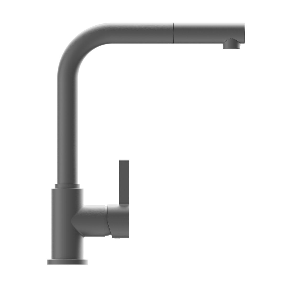 KÜCHENARMATUR SISTANT OSLO - Graphitfarben, Basics, Metall (32,5cm) - Sistant