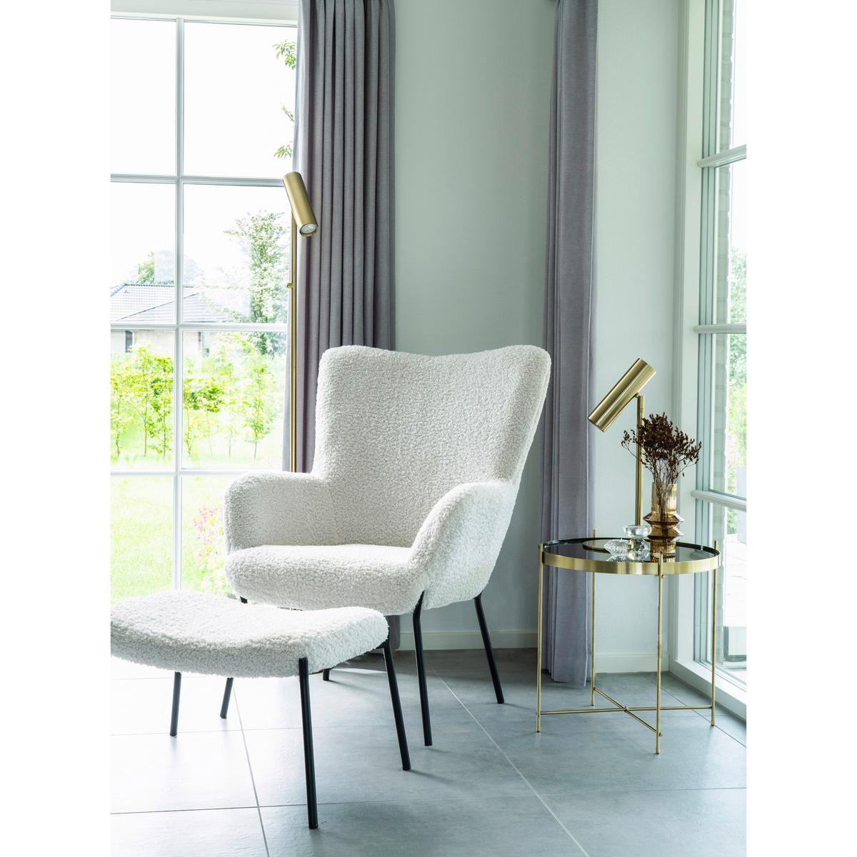 Stehleuchte Paris Floor Lamp - Messingfarben, Basics, Metall (25/150cm)