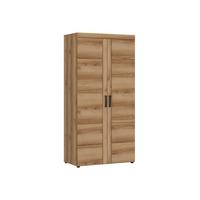 Schrank Cortina Eichefarben Dekor B: 92,8 cm - Eichefarben, MODERN, Holzwerkstoff (92,8/195/57,9cm)