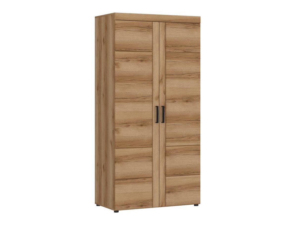 Schrank Cortina Eichefarben Dekor B: 92,8 cm - Eichefarben, MODERN, Holzwerkstoff (92,8/195/57,9cm)