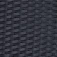 Gartengarnitur 5-Tlg Miami aus Polyrattan mit Kissen - Creme/Schwarz, MODERN, Kunststoff/Textil (90/75/90cm) - Beldano