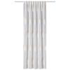 Fertigvorhang Alavaro Taupe - Taupe/Weiß, Basics, Textil (140/245cm)