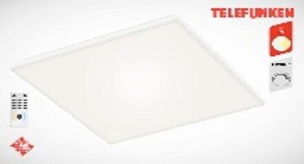 Led-deckenleuchte 317506tft - Weiß, Basics, Kunststoff/Metall (45/45/7,5cm) - Globo