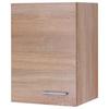 Küchenoberschrank Samoa B: 40 Cm Eiche Dekor 1 Drehtür - Weiß/Sonoma Eiche, KONVENTIONELL, Holzwerkstoff (40/54,8/32cm)