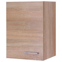 KUCHYŇSKÁ HORNÍ SKŘÍŇKA SAMOA  H 40 - bílá/Sonoma dub, Konvenční, kompozitní dřevo/plast (40/54,8/32cm)