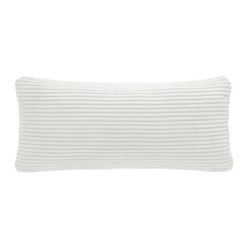 Bederní polštář SEATTLE, bílý manšestr - bílá, Moderní, textil (62/30cm) - Premium Living