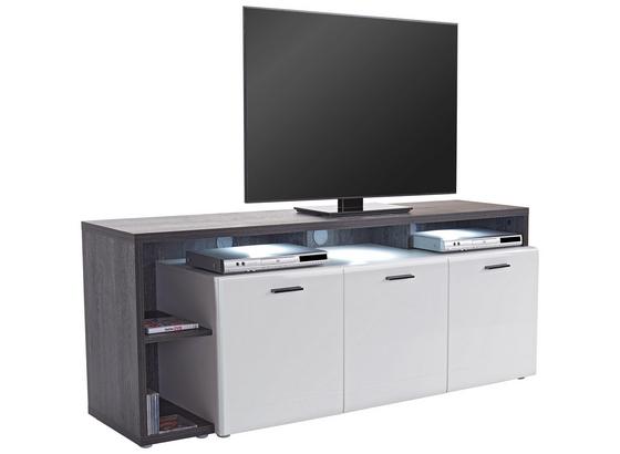 Tv Stolík Garda Garf 03 - čierna/biela, Moderný, kompozitné drevo (177,2/65/42cm) Tv Stolík Garda Garf 03 - čierna/biela, Moderný, kompozitné drevo (177,2/65/42cm)