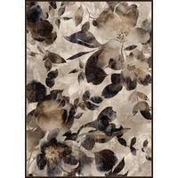 Obraz na plátně DENISE BIG, květiny 100/140 cm - barvy wenge/hnědá, Moderní, dřevo/textil (100/140cm) - Premium Living