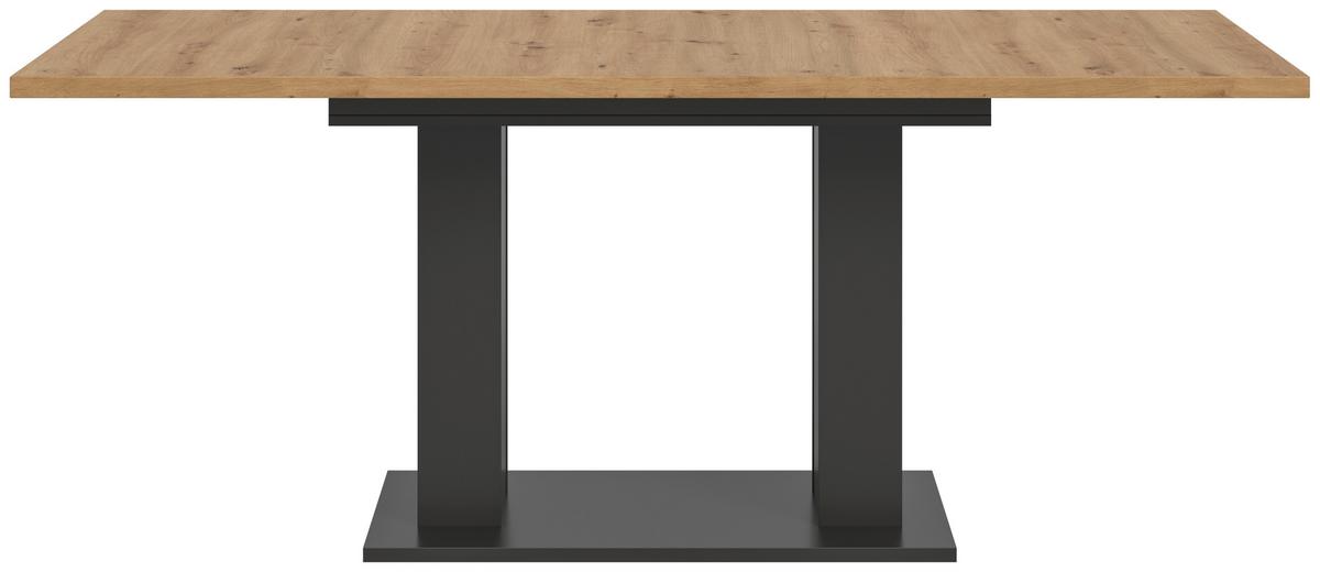 Ausziehtisch Marlon 150 Az Artisan/Grau, B:150-190 cm - Eiche Artisan/Grau, KONVENTIONELL, Holzwerkstoff (150-190/90/76cm) - MID.YOU