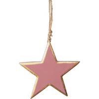 ZÁVĚSNÁ DEKORACE STERN I - barvy akátu, Basics, dřevo (10cm)