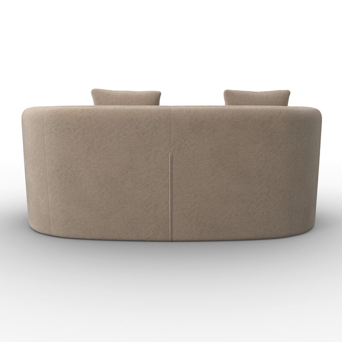 Pohovka JULIE, béžová ženilka, max. 360 kg - béžová, Modern, drevo/textil (178/66/82cm) - Bessagi Home