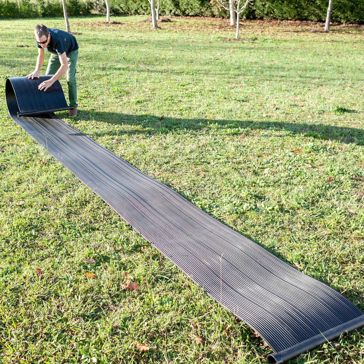 Poolheizung Solarheizung - Schwarz, KONVENTIONELL, Kunststoff (600/60cm) - Gre
