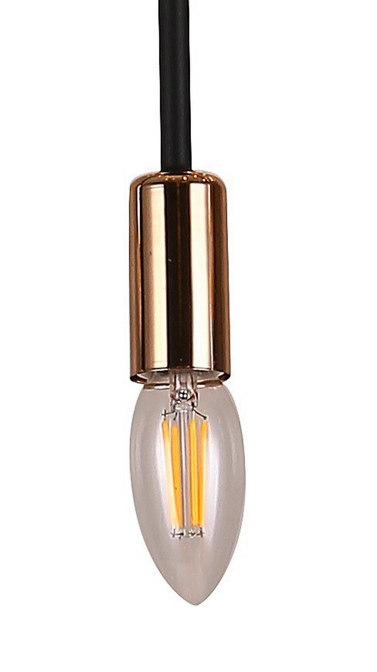 Deckenleuchte 35-79268 Tiara - Schwarz, KONVENTIONELL, Metall (68/15/32cm)