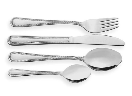 Besteckset, Sabine 24-tlg., 6 Personen - Edelstahlfarben, KONVENTIONELL, Metall - Luca Bessoni Besteckset, Sabine 24-tlg., 6 Personen - Edelstahlfarben, KONVENTIONELL, Metall - Luca Bessoni