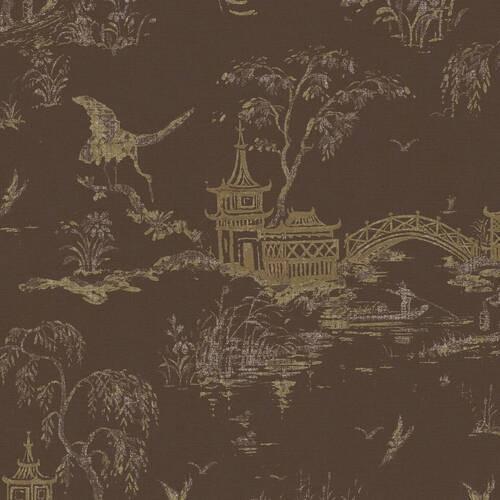 Vliestapete Orientalisch Bordeaux B: 52 cm - Bordeaux, Basics, Papier/Kunststoff (52/1000cm)