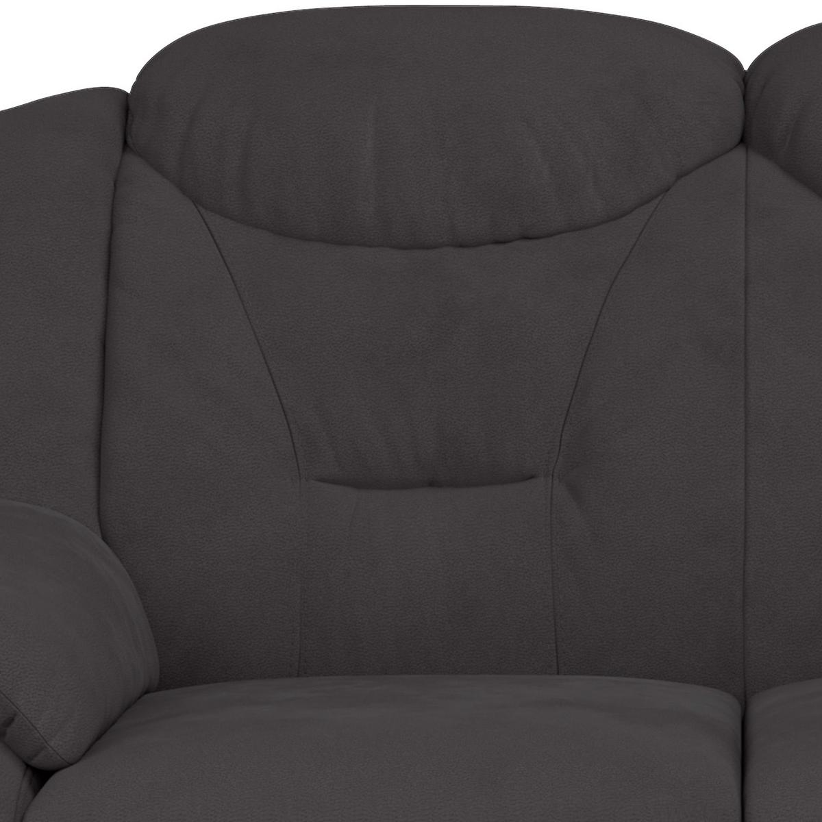 2-sitzer-sofa Marcus Sparta Anthrazit - Anthrazit/Schwarz, Basics, Textil (138/99/99cm) - MID.YOU