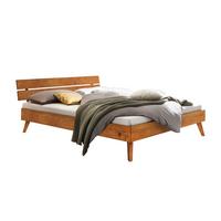 Bett Ortona Wildeiche 180x200 Cm - Wildeiche/Eichefarben, Design, Holz (180/200cm) - Hasena