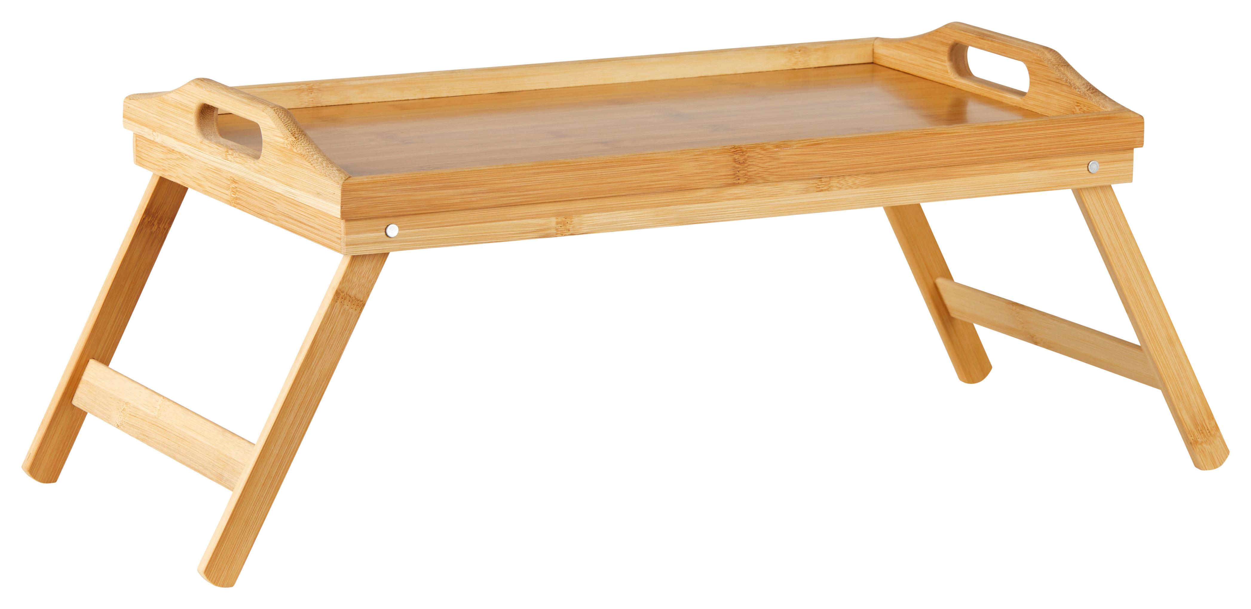 Servírovací podnos BAMBUS - prírodná farba, Konventionell, prírodné materiály (50/30/24cm) - Mömax