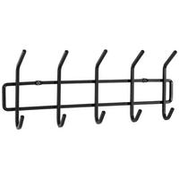 LIŠTA S HÁČIKMI UTE - Modern, kov (42/17/7cm)