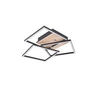 LED-Deckenleuchte R62883135 mobile - Braun, Design, Kunststoff (39/42/10cm)