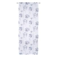 Fertigvorhang Maddie - Weiß/Grau, ROMANTIK / LANDHAUS, Textil (135/245cm) - James Wood