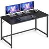 Computertisch Schwarz B: 120 Cm - Schwarz, Trend, Holzwerkstoff (120/75/60cm) - MID.YOU