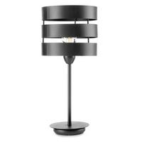 Nachttischleuchte 5028/Lgn - Schwarz, Design, Metall (23/35cm)