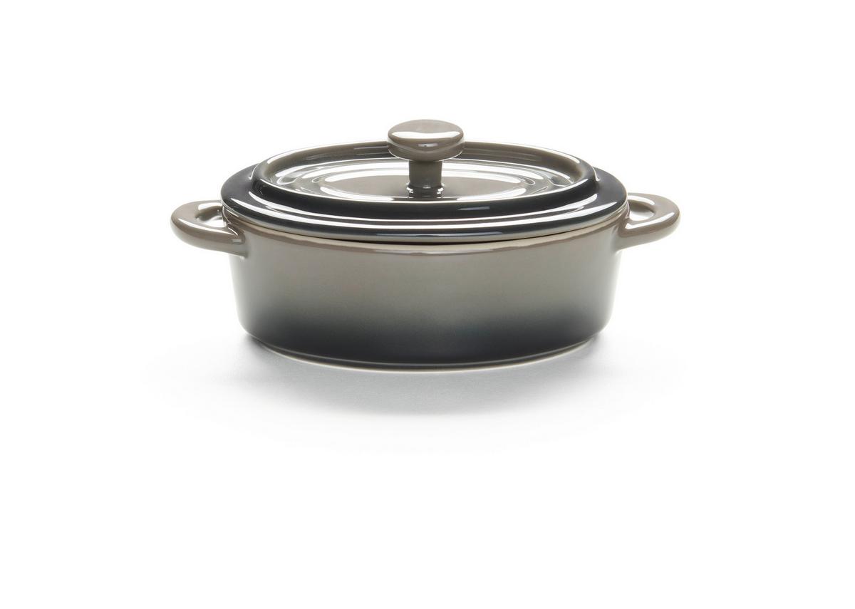 Sada zapékacích misek ELISA - 2PCS - šedá, Konvenční, keramika (14,7/6,7/11,6cm) - Mömax