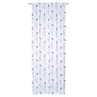 Fertigvorhang Kirsten - Beere/Weiß, ROMANTIK / LANDHAUS, Textil (135/245cm) - James Wood