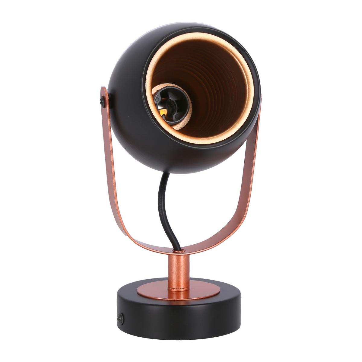 Wandleuchte 91-81391 - Schwarz, Design, Metall (16/23/10cm)