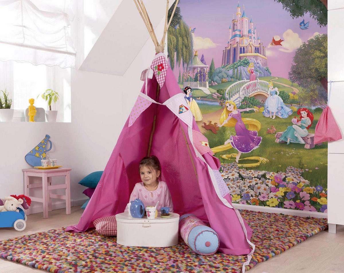 FOTOTAPETE Princess Sunset - Design, Papier (184/254cm) - Disney