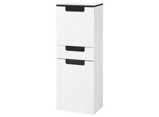 Midischrank Siena 40cm Weiß/hglz Anthrazit - Anthrazit/Weiß, MODERN, Holzwerkstoff (40/105/27cm) Midischrank Siena 40cm Weiß/hglz Anthrazit - Anthrazit/Weiß, MODERN, Holzwerkstoff (40/105/27cm)