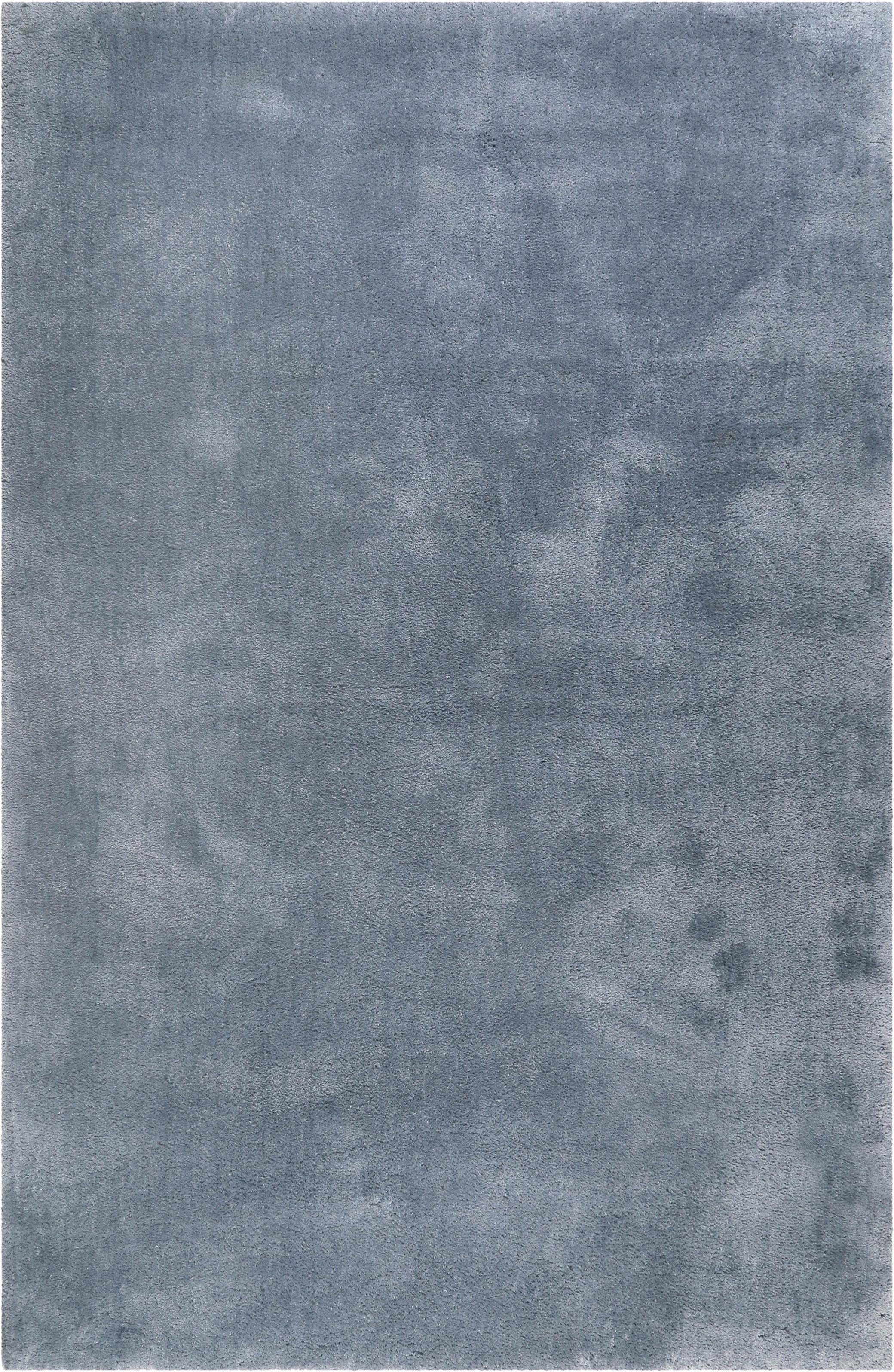 Hochflor Teppich Blau/Grau Relaxx 130x190 cm - Blau/Grau, Basics, Textil (130/190cm) - Esprit