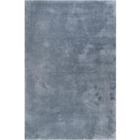 Hochflor Teppich Blau/Grau Relaxx 120x170 cm - Blau/Grau, Basics, Textil (120/170cm) - Esprit