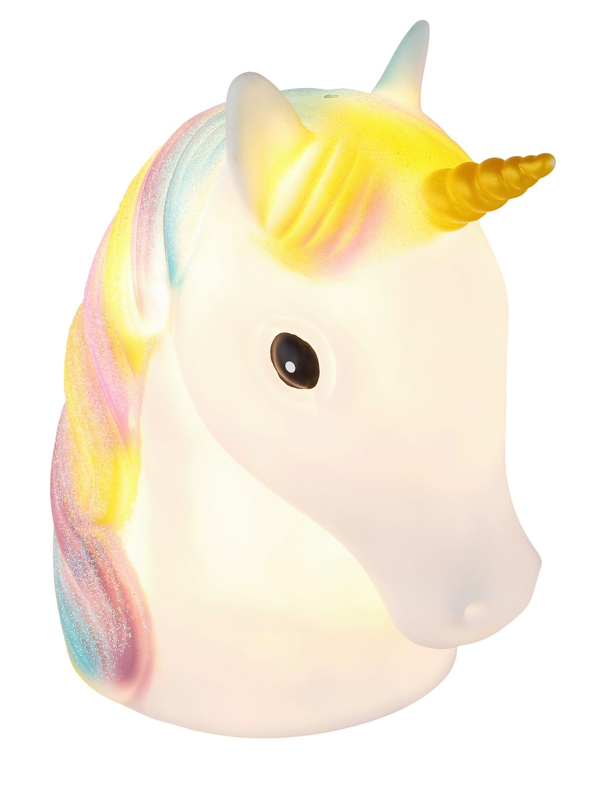 Tischlampe 28052 Multicolor mit Schalter - Multicolor, Basics, Kunststoff (11,5/18,5/21,5cm) - Globo