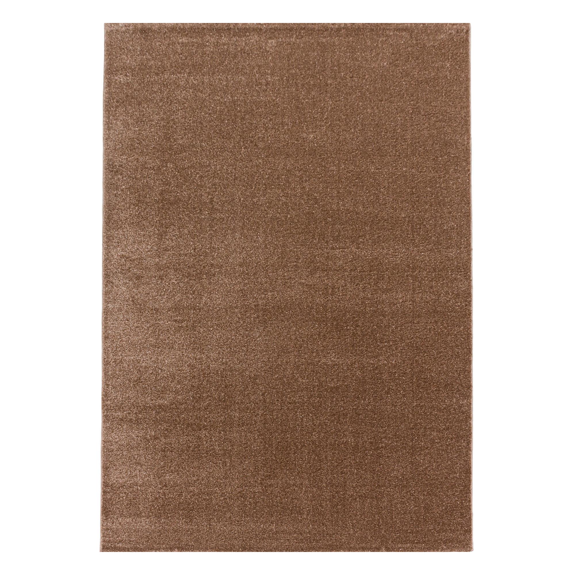 Hochflor Teppich Kupferfarben Rio 80x150 cm - Kupferfarben, Basics, Textil (80/150cm)