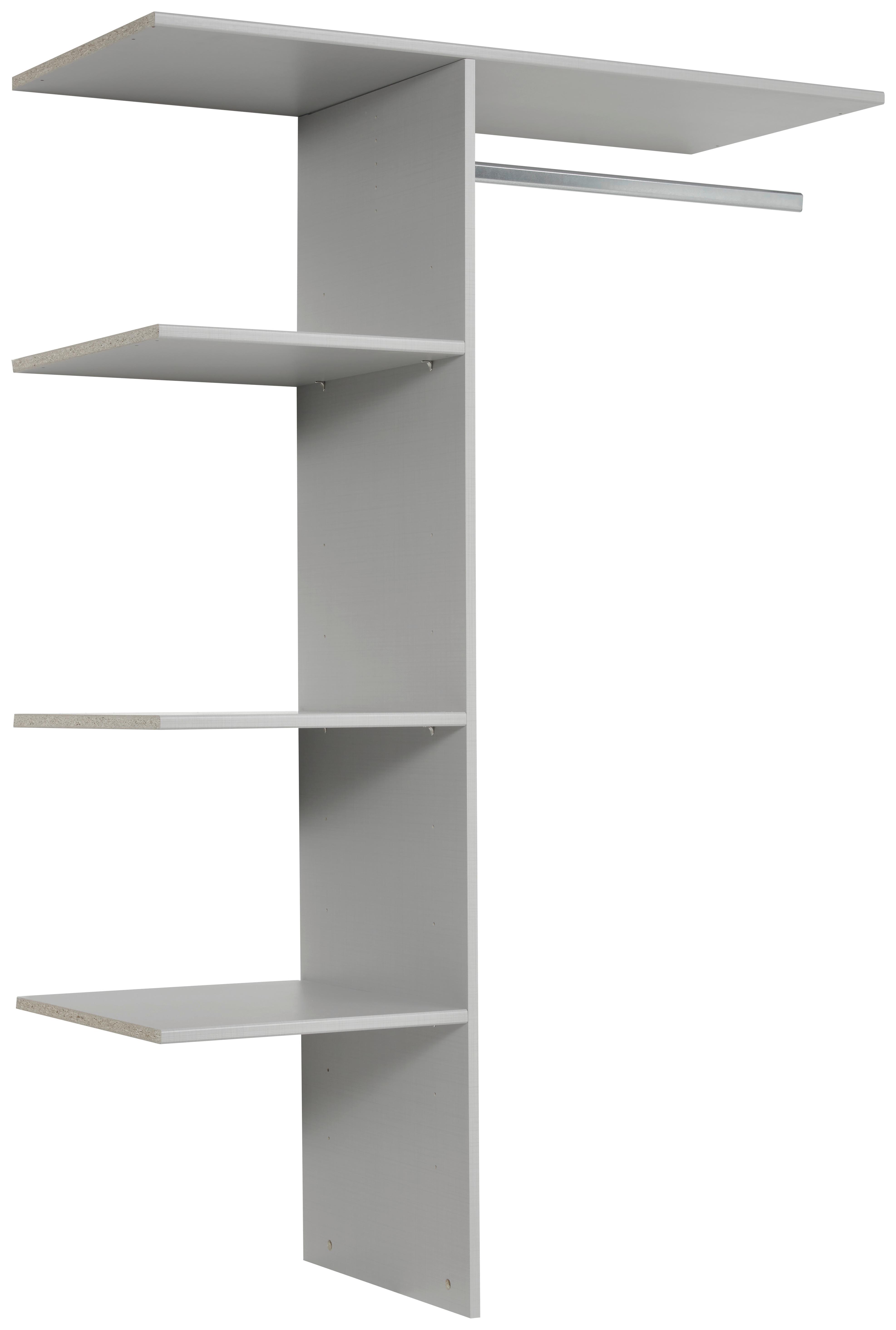 Inneneinteilung Wäscheeinteilung - Grau, MODERN, Holzwerkstoff (110/160/50cm) - MID.YOU