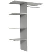 Inneneinteilung Wäscheeinteilung - Grau, MODERN, Holzwerkstoff (110/160/50cm) - MID.YOU