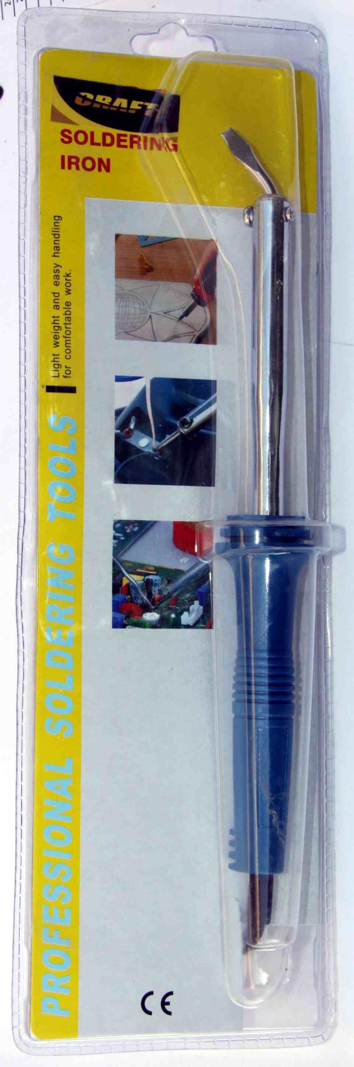 Forrasztópáka 40w - műanyag/fém (25/3/3cm)