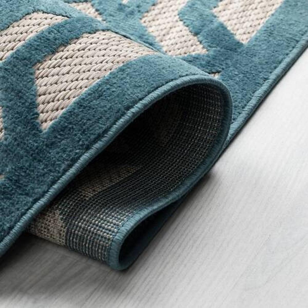 Outdoorteppich 503119374190 - Blau, Basics, Textil (66/230cm)