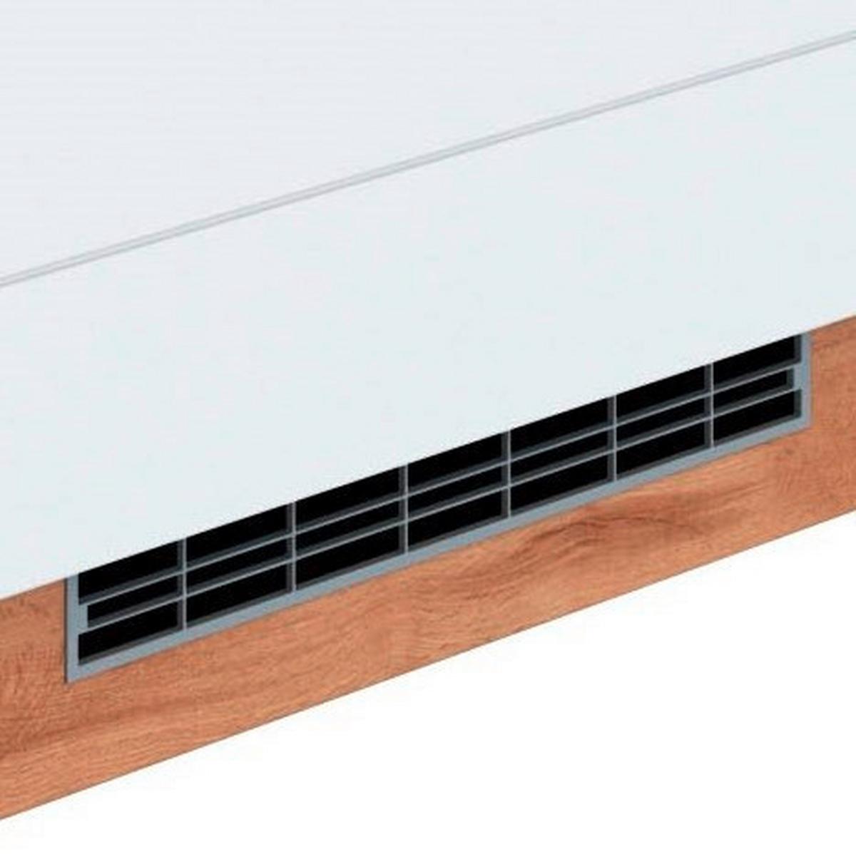 Backofen-/Kühlschrank- Umbauschrank Florenz B: 60 cm - Eiche Wotan/Weiß, Design, Holzwerkstoff (60/165/60cm) - Held